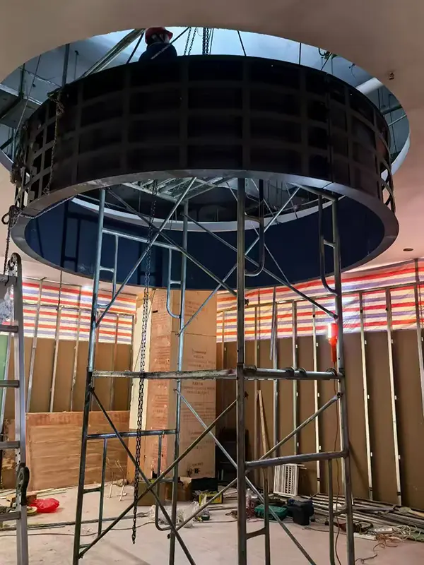 Outdoor Cylindrical Rainproof Cabinet